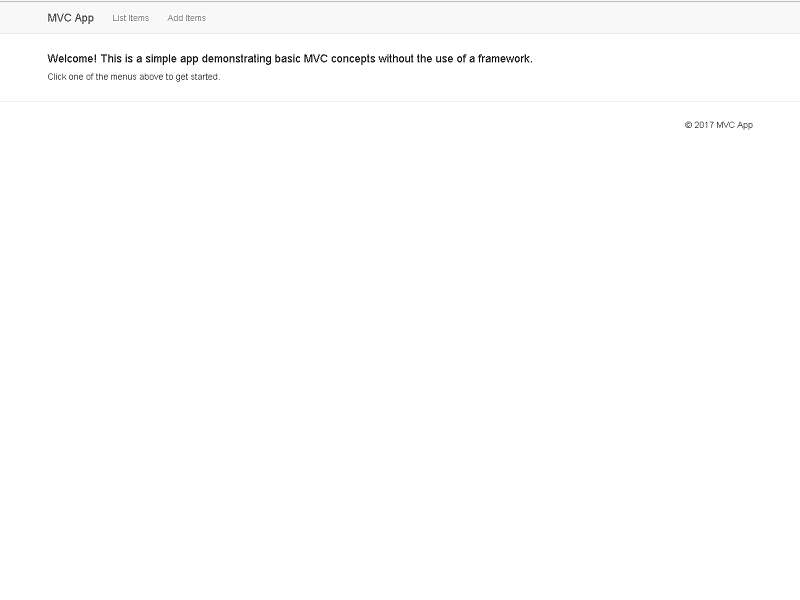 MVC App